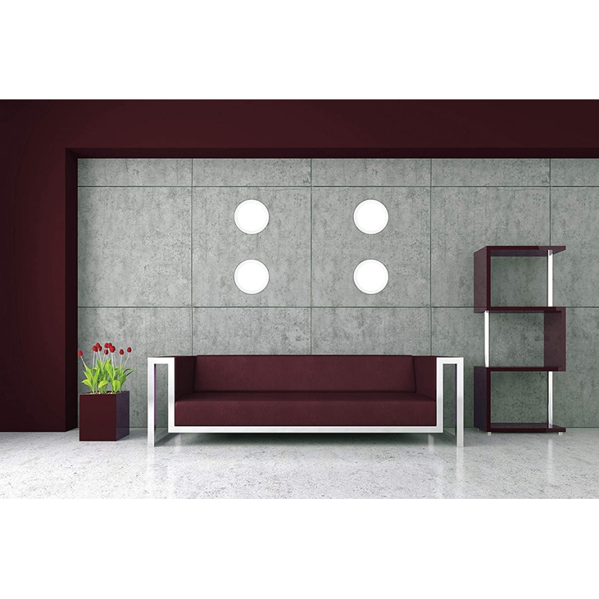 Eglo - LED RGBW himmennettävä upotettava kattovalaisin FUEVA-C LED/15,6W/230V halkaisija 22,5 cm