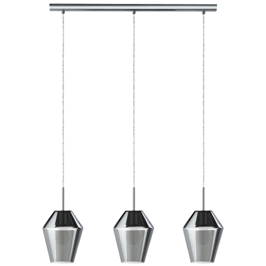 Eglo 96774 - Riippuvalaisin vaijerilla MURMILLO 3xE27/28W/230V