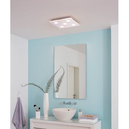 Eglo 96939 - LED-kattovalaisin kylpyhuoneessa CABUS 5xLED/4,5W/230V IP44