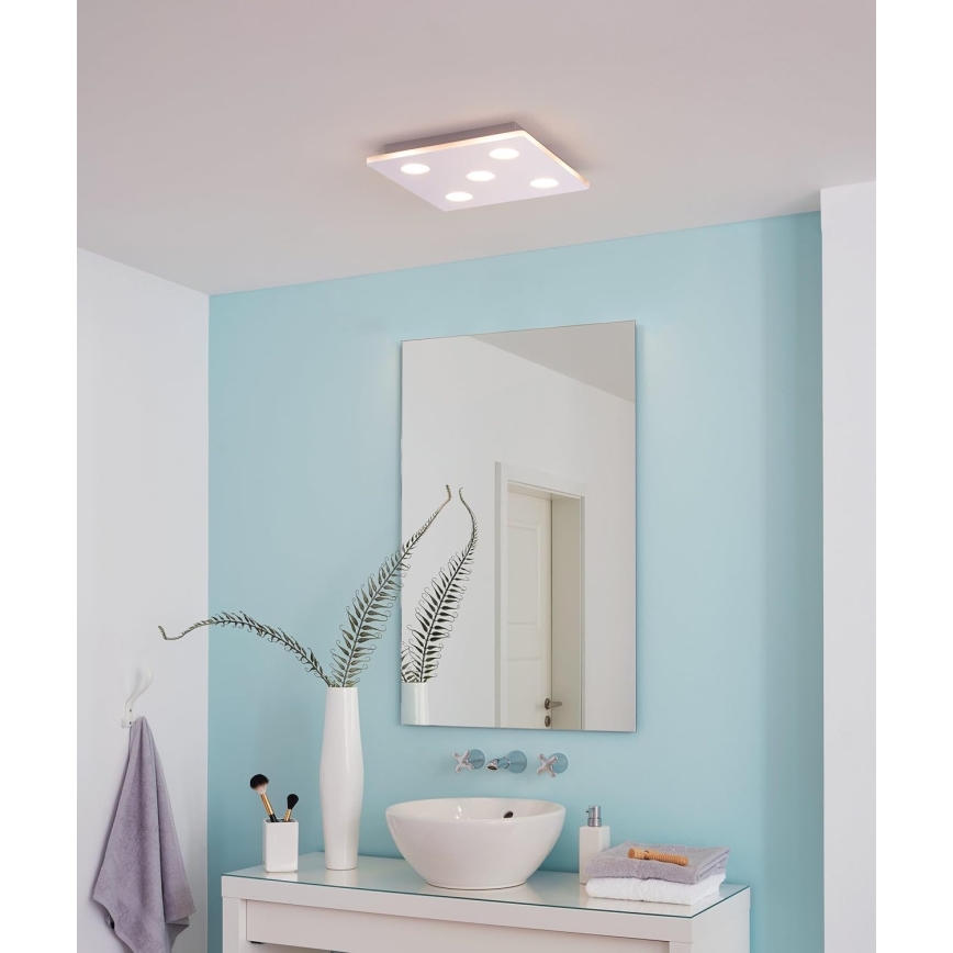 Eglo 96939 - LED-kattovalaisin kylpyhuoneessa CABUS 5xLED/4,5W/230V IP44