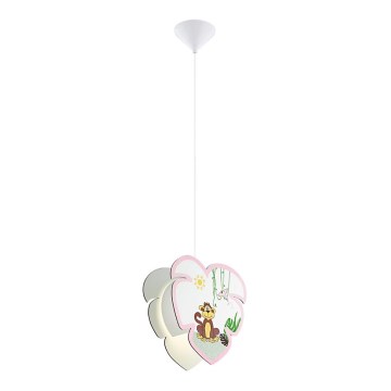 Eglo 96951 - Lasten riipuskattokruunu narulla LOUIE 1xE27/60W/230V