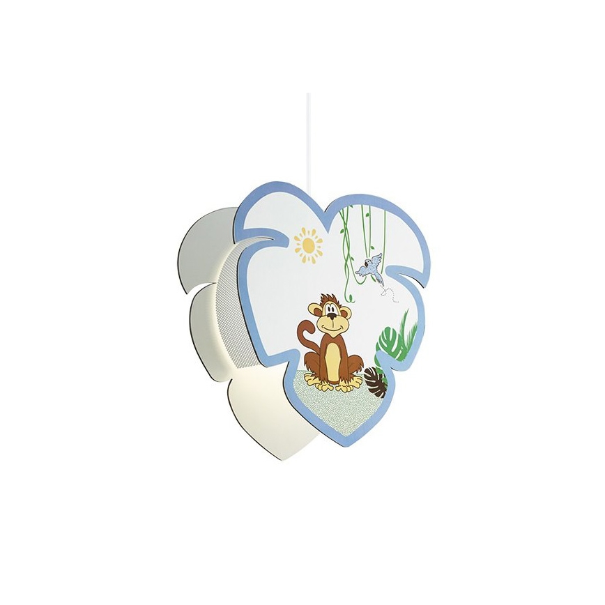 Eglo 96952 - Lasten riipuskattokruunu narulla LOUIE 1xE27/60W/230V