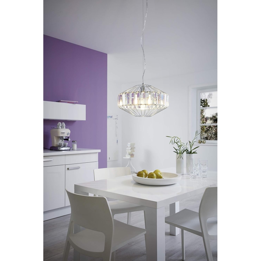 Eglo 96987 - Kattokruunu johdossa PEDROLA 1xE27/60W/230V