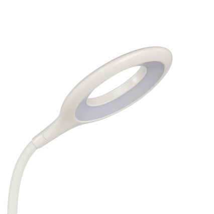 Eglo - himmennettävä LED-klipsivalaisin LED/3W/5V 500 mAh valkoinen