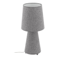 EGLO 97132 - Pöytävalaisin CARPARA 2xE27/12W/230V