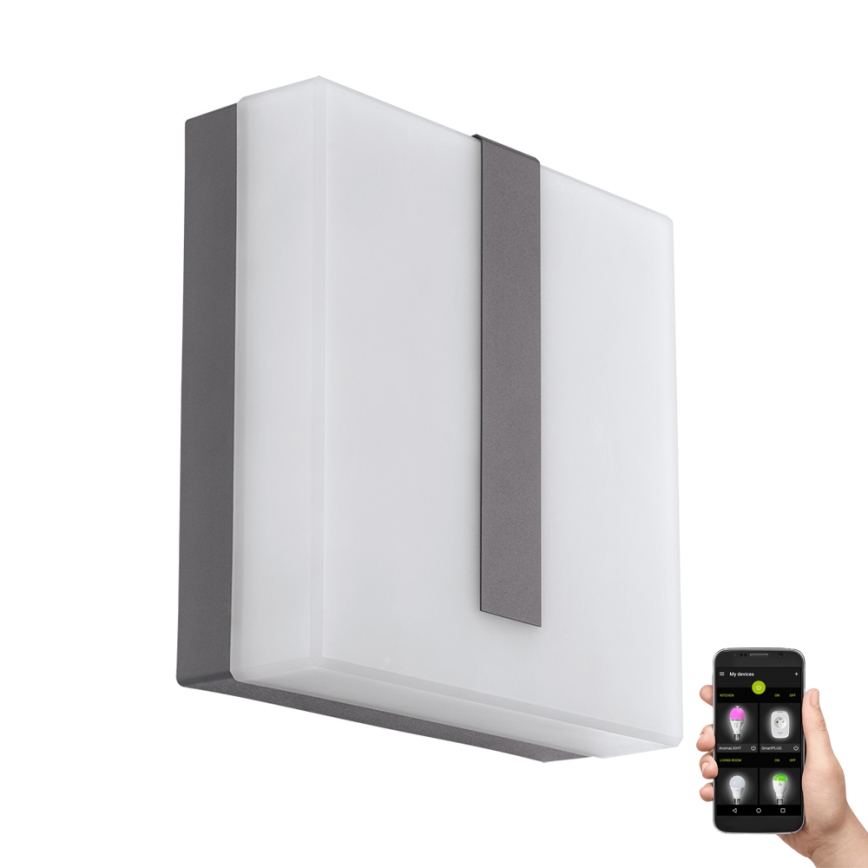 Eglo - LED himmennettävä ulkokäyttöön tarkoitettu seinävalaisin TORAZZA-C LED/14W/230V IP44