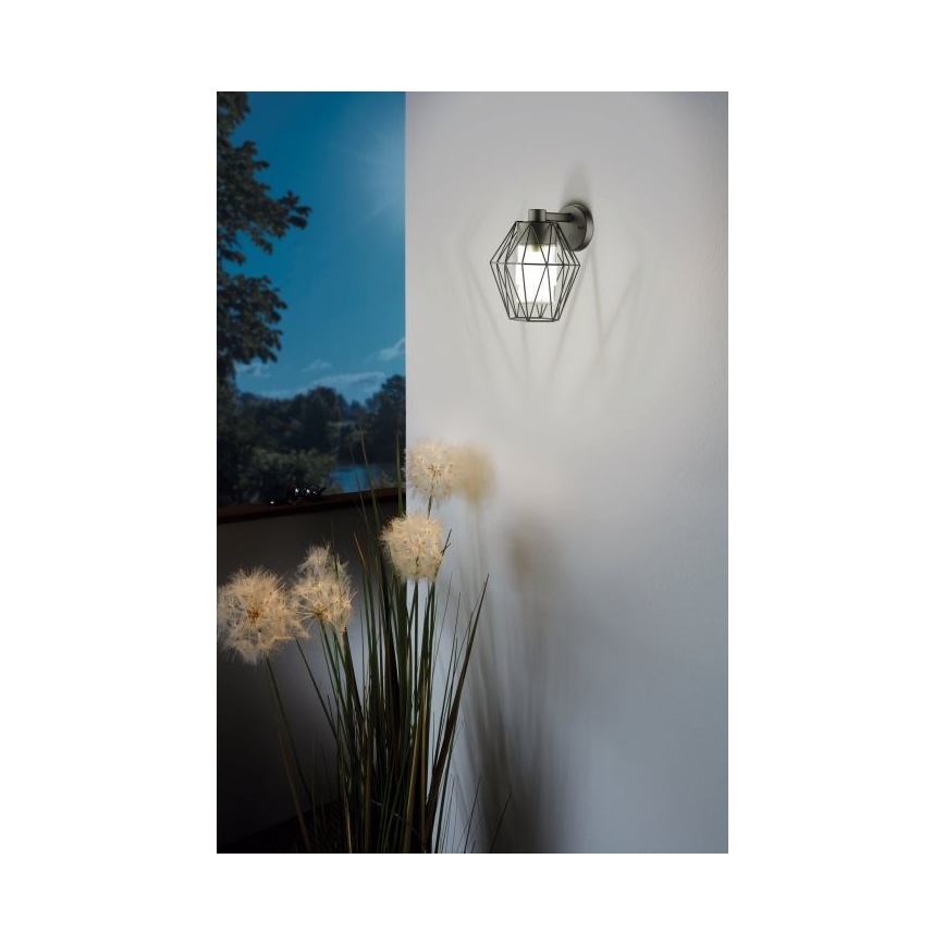 Eglo 97226 - Ulkoseinävalaisin CANOVE 1xE27/60W/230V IP44