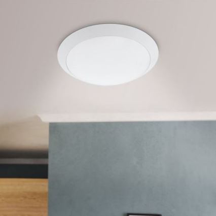 Eglo 97254 - LED-kylpyhuoneen kattovalaisin PILONE LED/11W/230V valkoinen IP44