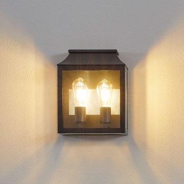 Eglo 97294 - Ulkoseinävalaisin SONCINO 2xE27/60W/230V IP44