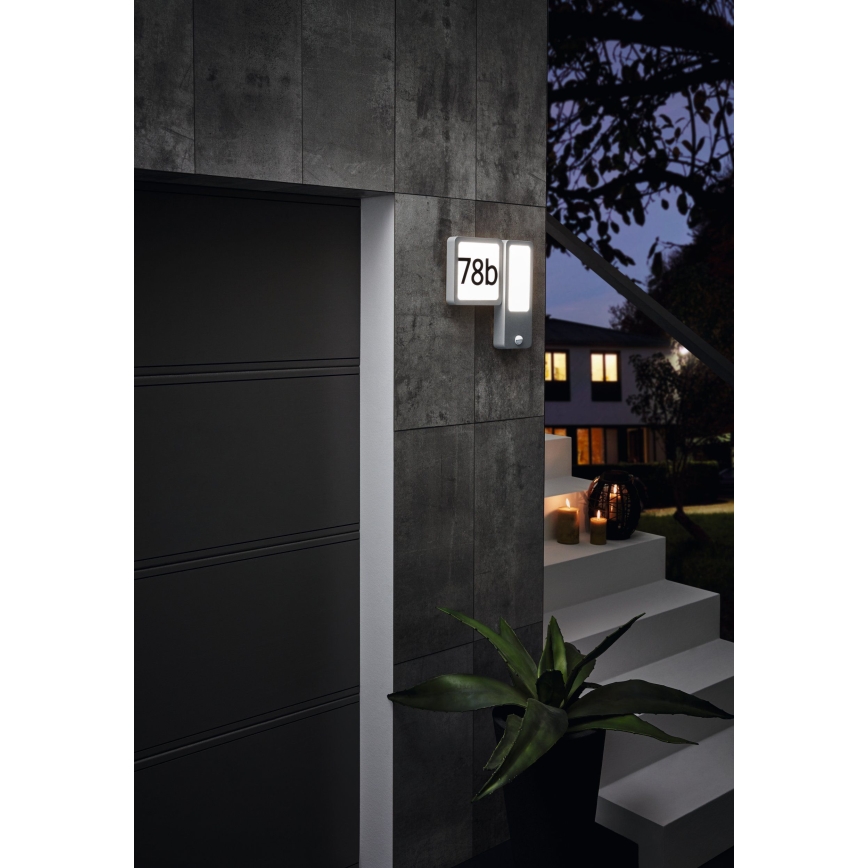 Eglo 97297 - LED-ulkoseinävalaisin CHEIRA 2xLED/2,7W + 1xLED/3,6W/230V IP44