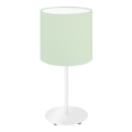 EGLO 97382 - Pöytävalaisin PASTERI-P 1xE27/60W/230V