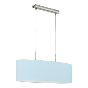 EGLO 97387 - Kattokruunu narulla PASTERI-P 2xE27/60W/230V