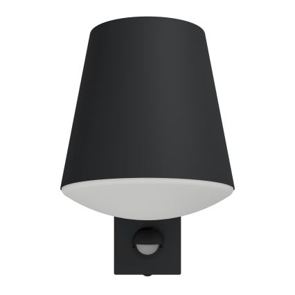Eglo 97451 - Ulkoseinävalaisin anturilla CALDIERO 1xE27/10W/230V IP44