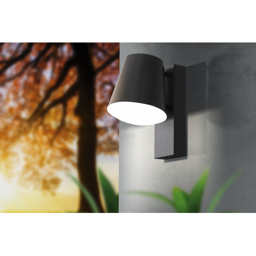 Eglo 97482 - LED-himmennettävä ulkoseinävalaisin CALDIERO-C 1xE27/9W/230V IP44