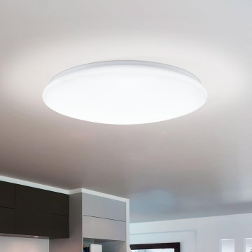 Eglo 97528 - LED himmennettävä kattovalaisin GIRON LED/80W/230V + kaukosäädin