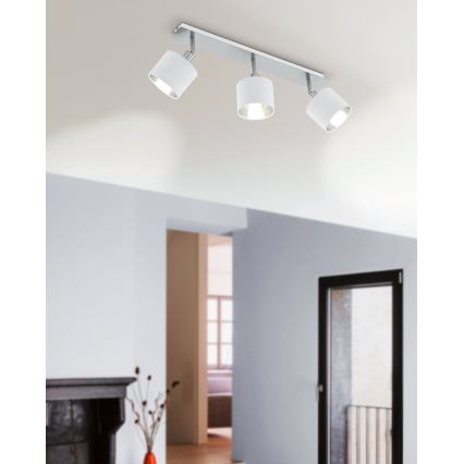 Eglo 97534 - Kohdevalo VALBIANO 3xE14/10W/230V