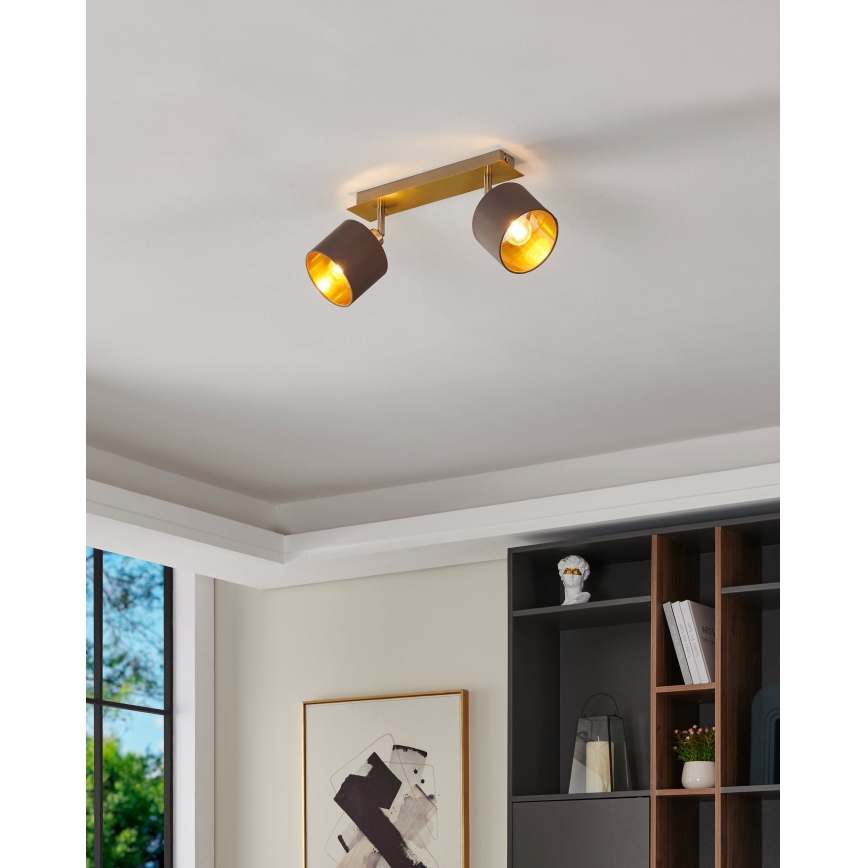 Eglo 97537 - Kohdevalo VALBIANO 2xE14/10W/230V