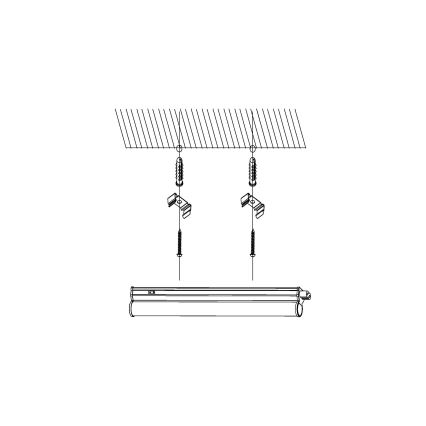 Eglo 97571 - Keittiökaappien alla oleva LED-valo DUNDRY LED/3,2W/230V