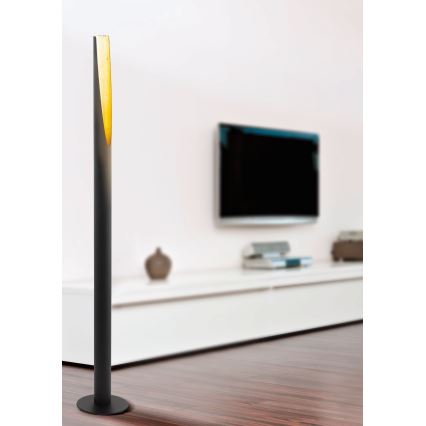 Eglo - LED-lattiavalaisin 1xGU10/4,5W/230V musta