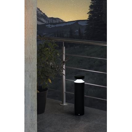 Eglo - LED ulkovalaisin LED/11W/230V musta 450 mm IP65