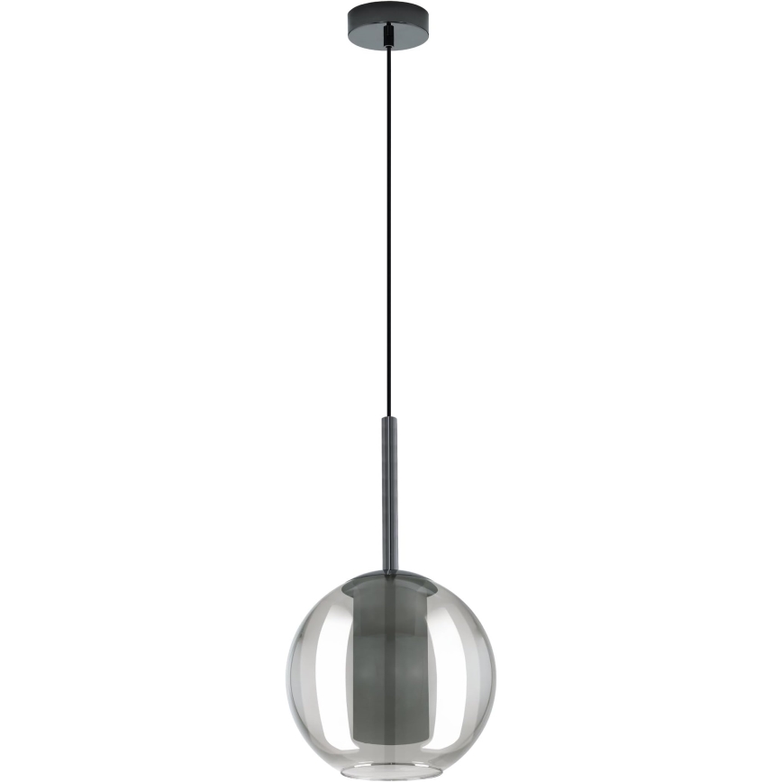 Eglo 97633 - Riippuvalaisin johdolla TINDARI 1xE27/60W/230V savunmusta