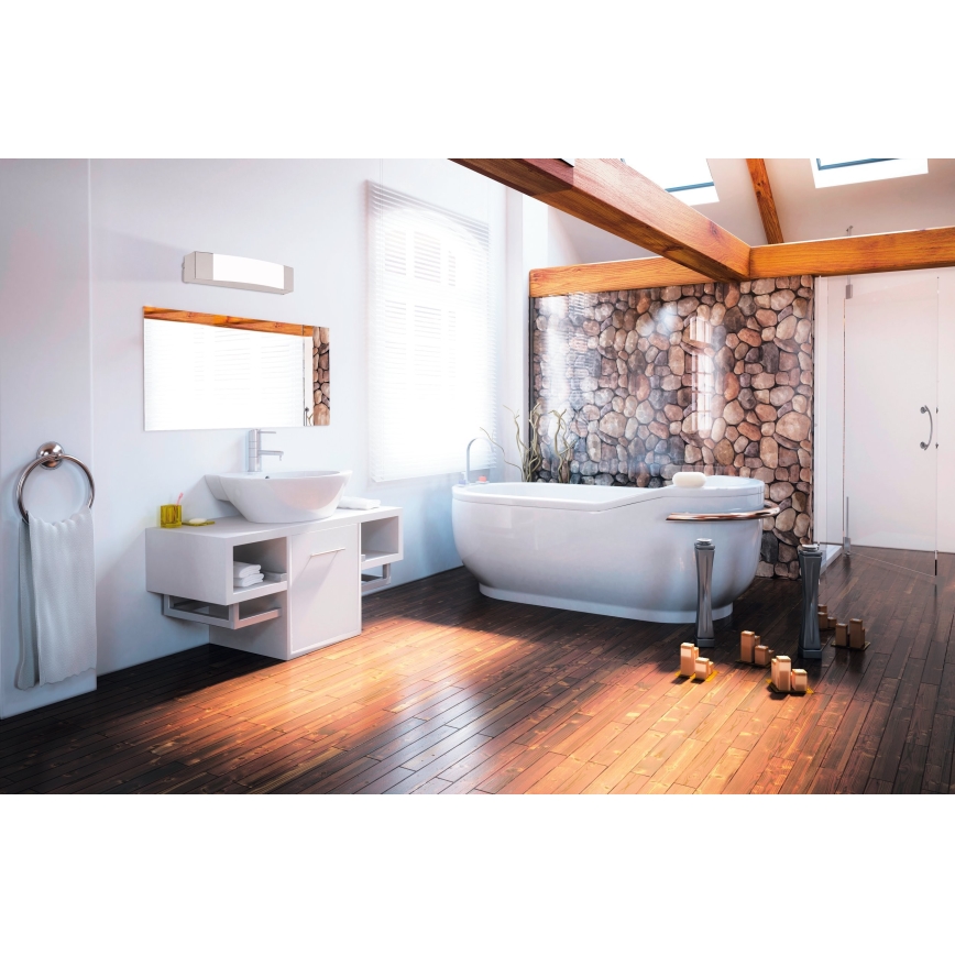 Eglo 97718 - LED-peilivalot kylpyhuoneeseen SIDERNO LED/8,3W/230V IP44