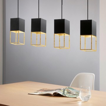 Eglo 97734 - LED-kattokruunu narussa MONTEBALDO 4xGU10/5W/230V