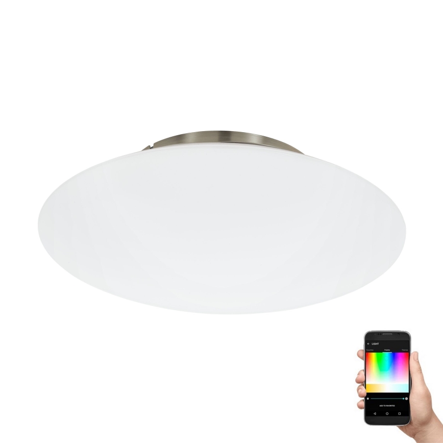 Eglo 97811 - LED RGB himmennettävä kattovalaisin FRATTINA-C 1xLED/27W/230V