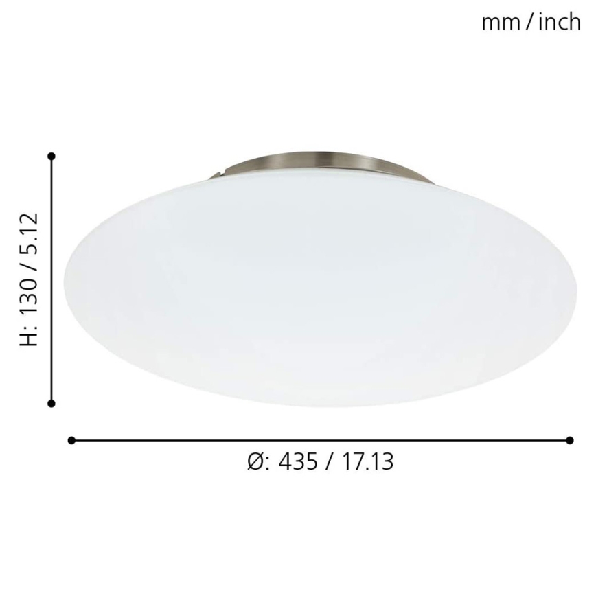 Eglo 97811 - LED RGB himmennettävä kattovalaisin FRATTINA-C LED/27W/230V
