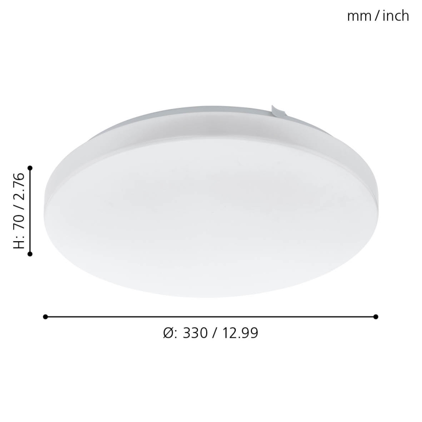 Eglo - LED-kattovalaisin LED/14,6W/230V