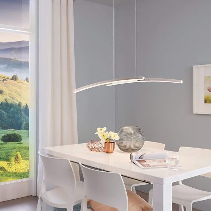 Eglo 97911 - FRAIOLI-C LED RGB himmennettävä riippuvalaisin kaapelilla LED/34W/230V