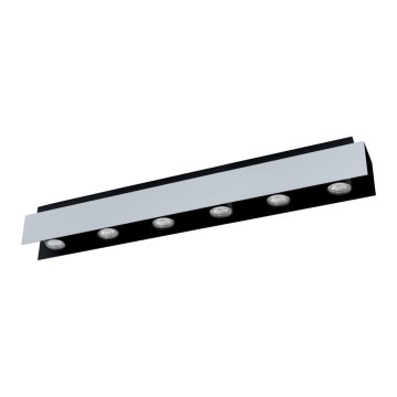 Eglo 97964 - LED-kohdevalaisin VISERBA 6xGU10/5W/230V