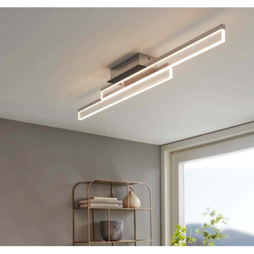 Eglo 97965 - LED-kattovalaisin PALMITAL 2xLED/10W/230V IP44