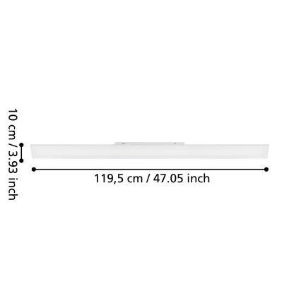 Eglo 98025 - LED-paneeli SALOBRENA 1 LED/40W/230V valkoinen