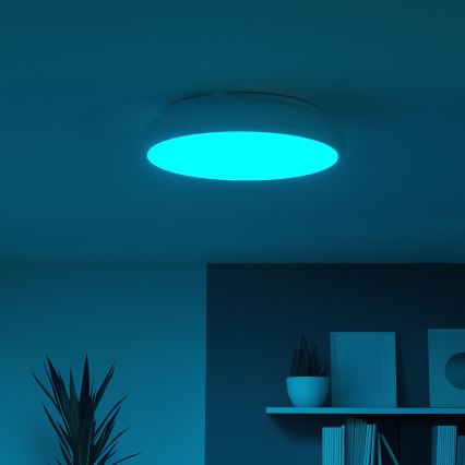 Eglo 98045 - RGB-LED-himmennettävä kattovalaisin RIODEVA-C LED/27W/230V