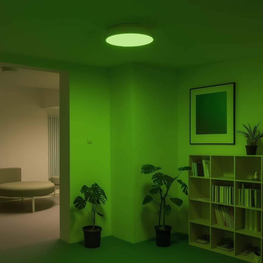 Eglo 98045 - RGB-LED-himmennettävä kattovalaisin RIODEVA-C LED/27W/230V