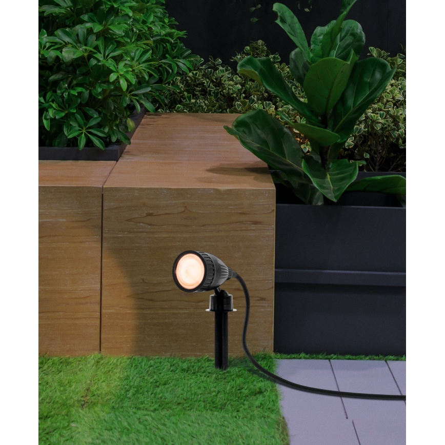 Eglo 98052 - LED RGB ulkovalaisin NEMA-C 1xGU10/5W/230V IP44