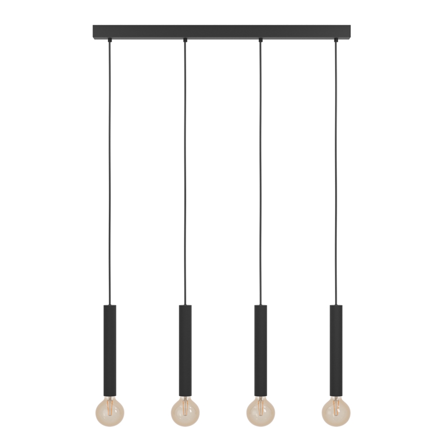 Eglo 98057 - Kattokruunu narulla CORTENOVA 4xE27/60W/230V