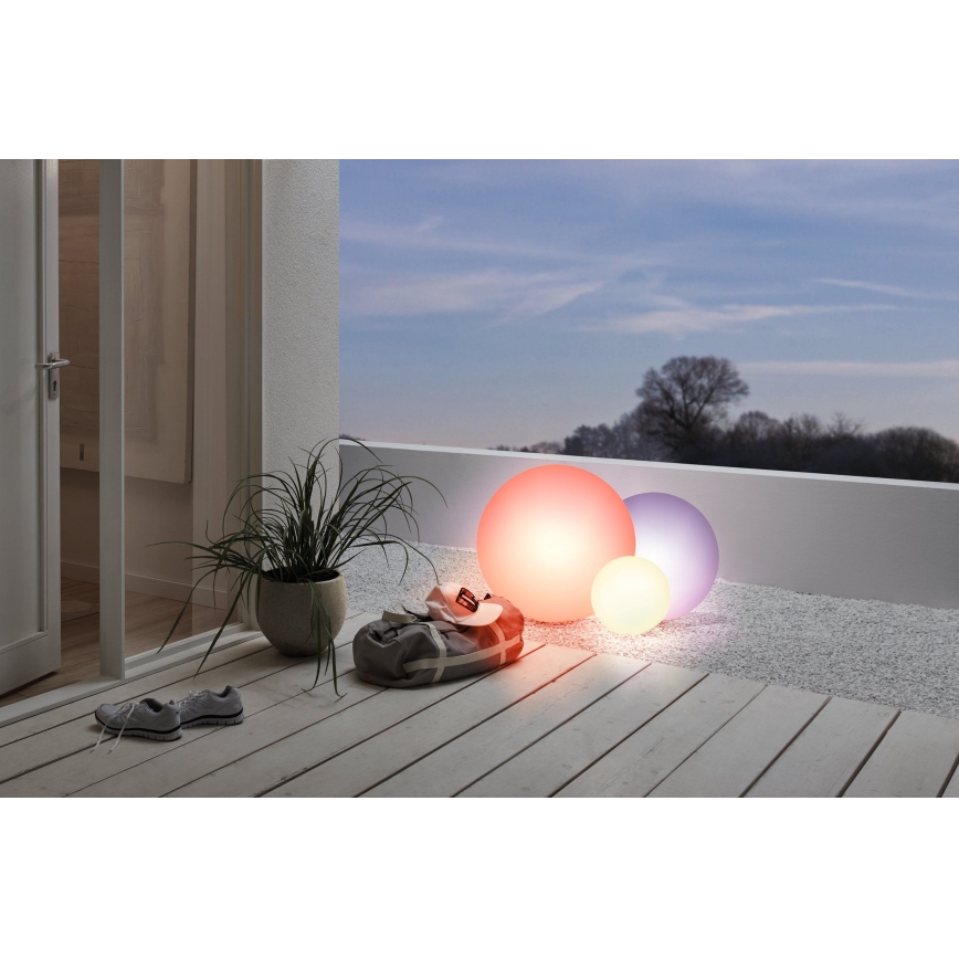 Eglo 98108 - LED RGBW Ulkovalaisin MONTEROLO-C LED/9W/230V IP65 Ø600 mm