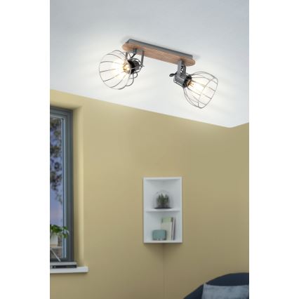 Eglo 98135 - Kohdevalo SAMBATELLO 2xE27/40W/230V