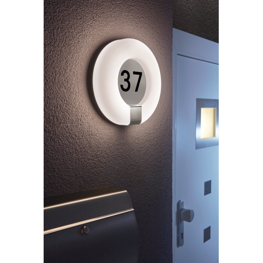 Eglo 98147 - LED-talonumero MARCHESA LED/15W/230V IP44