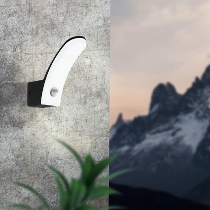 Eglo 98149 - LED-ulkoseinävalaisin anturilla FIUMICINO LED/11W/230V IP44