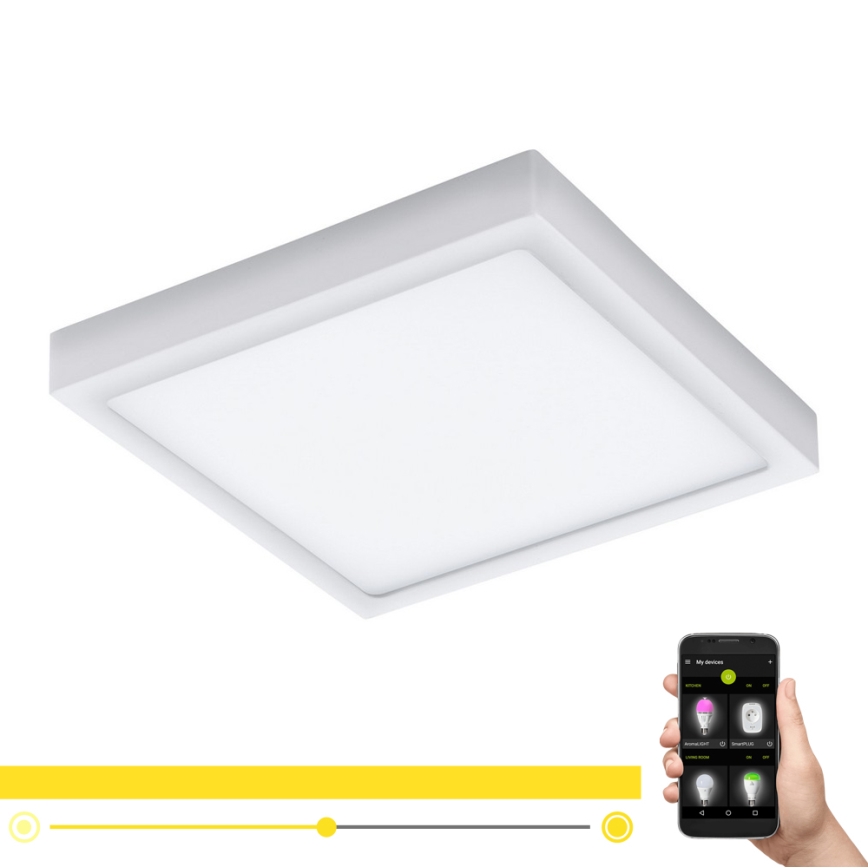 Eglo - LED himmennettävä ulkovalaisin ARGOLIS-C LED/22W/230V Bluetooth IP44