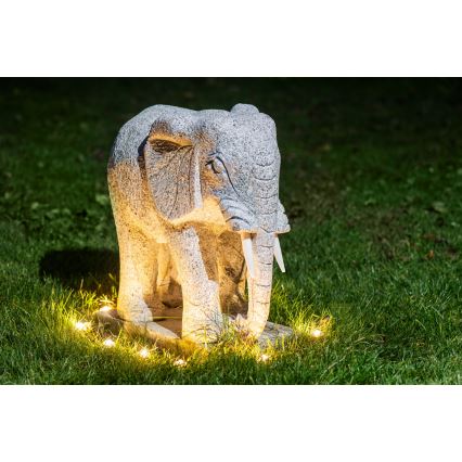 Eglo - LED ulkovaloketju 9xLED 10m IP65 lämmin valkoinen