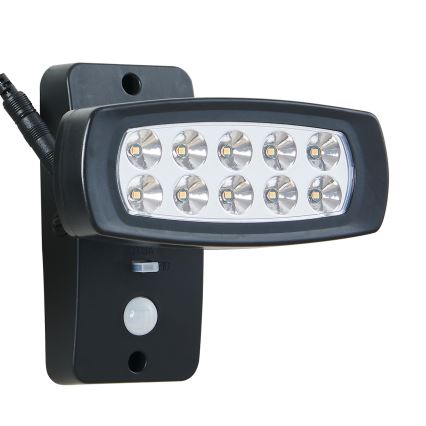 Eglo - LED Solcells vägglampa med sensor LED/1,2V 600 mAh IP44