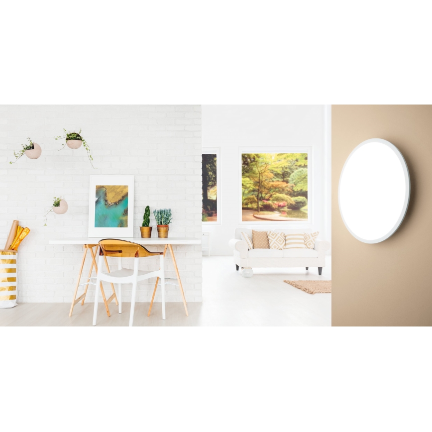 Eglo - LED himmennettävä kattovalaisin LED/19,5W/230V + kaukosäädin