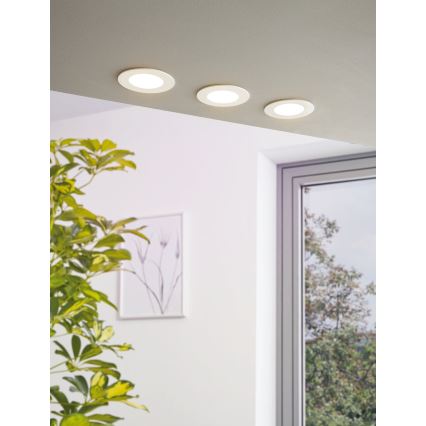 Eglo - himmennettävä LED-uppovalaisin 5 W/230 V + kaukosäädin, Ø 12 cm
