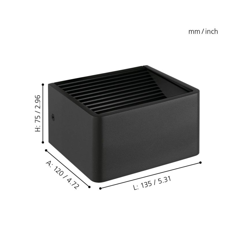 Eglo - LED-ulkoseinävalaisin LED/6W/230V IP44