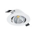 Eglo 98305 - Himmennettävä riippuva LED-kattovalaisin SALICETO LED/6W/230V