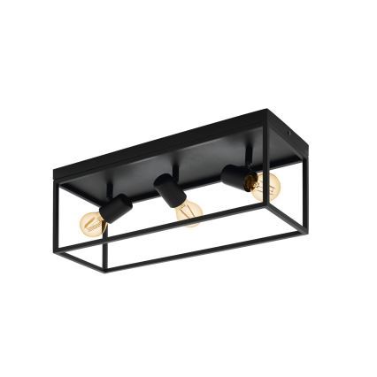 Eglo 98333 - Kattovalo SILENTINA 3xE27/40W/230V